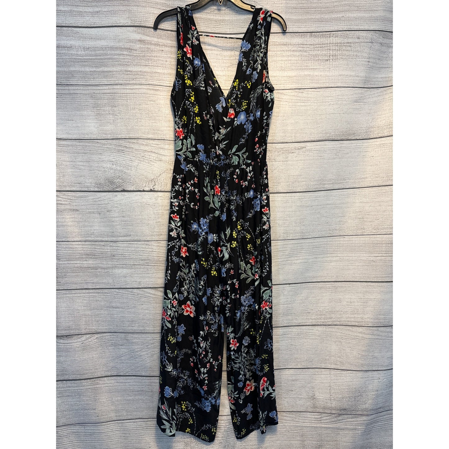Parker Wilcott Print Silk Jumpsuit Size S