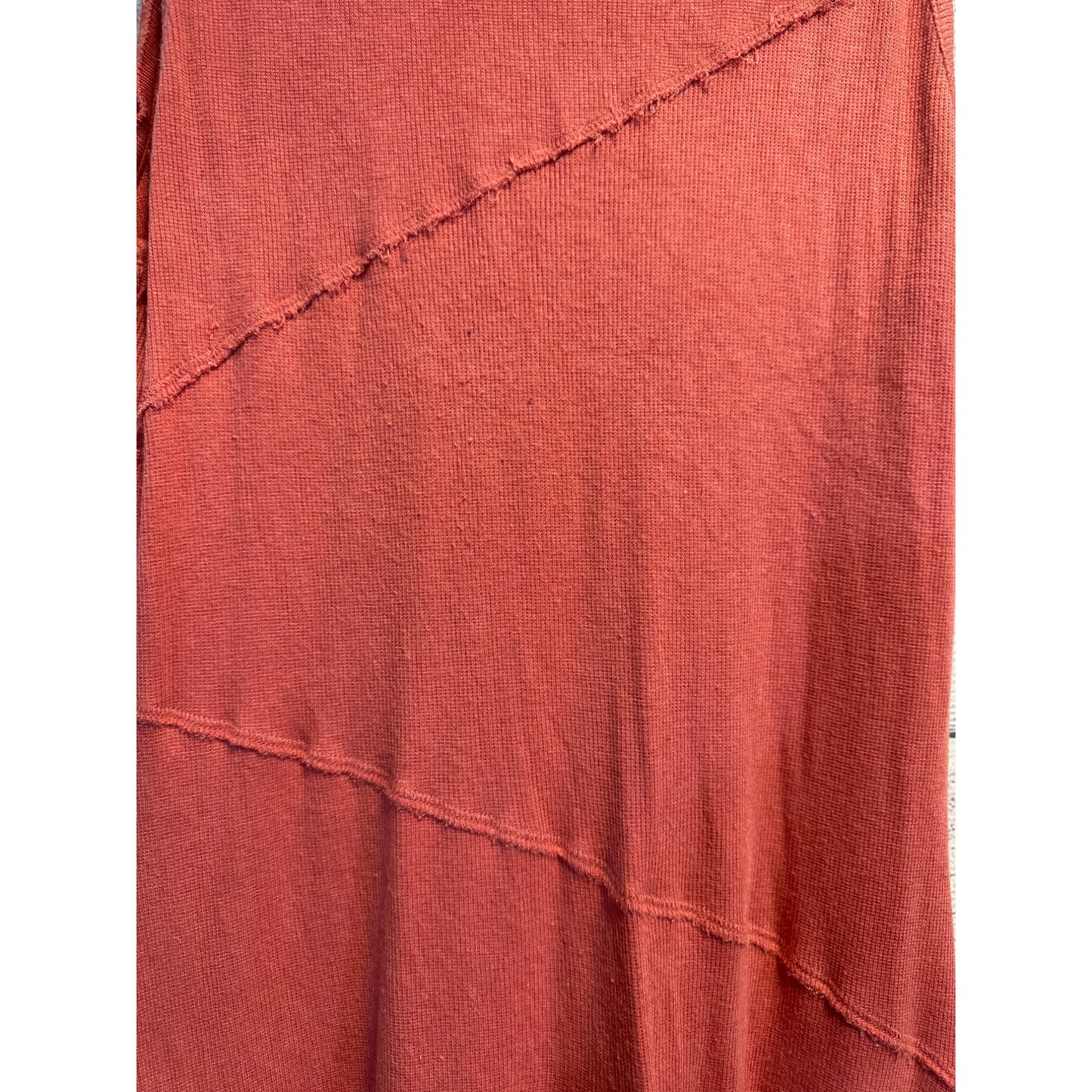 Anthropologie Bordeaux Asymmetrical Hem Sleeveless Dress M
