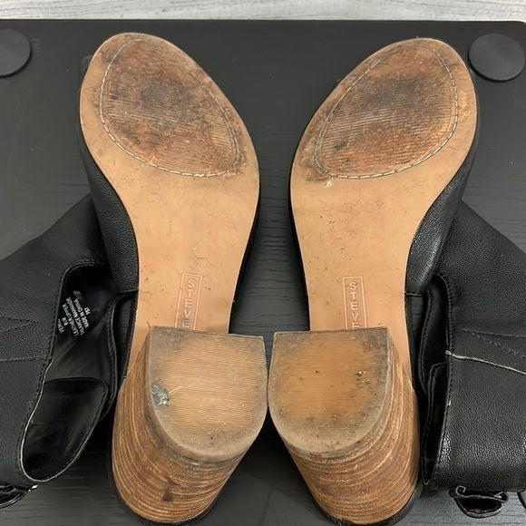 Steve Madden open toed booties