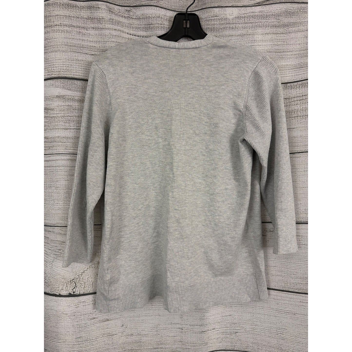 Cyrus Lightweight Open-Front Cardigan Sweater Size S