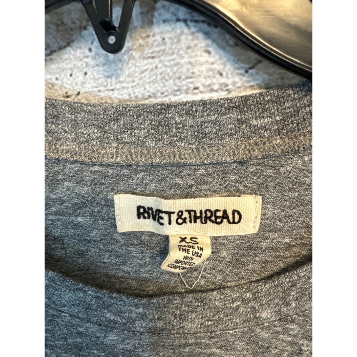 Madewell Rivet and Thread Long Sleeve Shirt Size XS