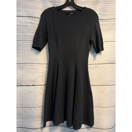 NWT Aqua Cashmere Black Short-Sleeve Dress Size S