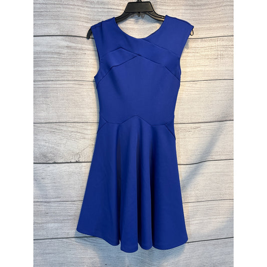 Ted Baker London Arwyn Blue Paneled Dress Blue Size 1 (S)