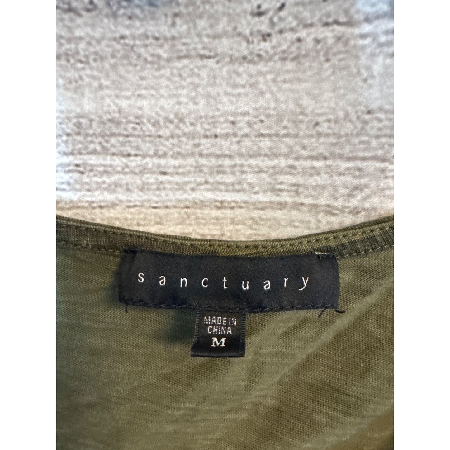 Sanctuary Clothing Camo Long Sleeve Morgan Shirt Dress Size M