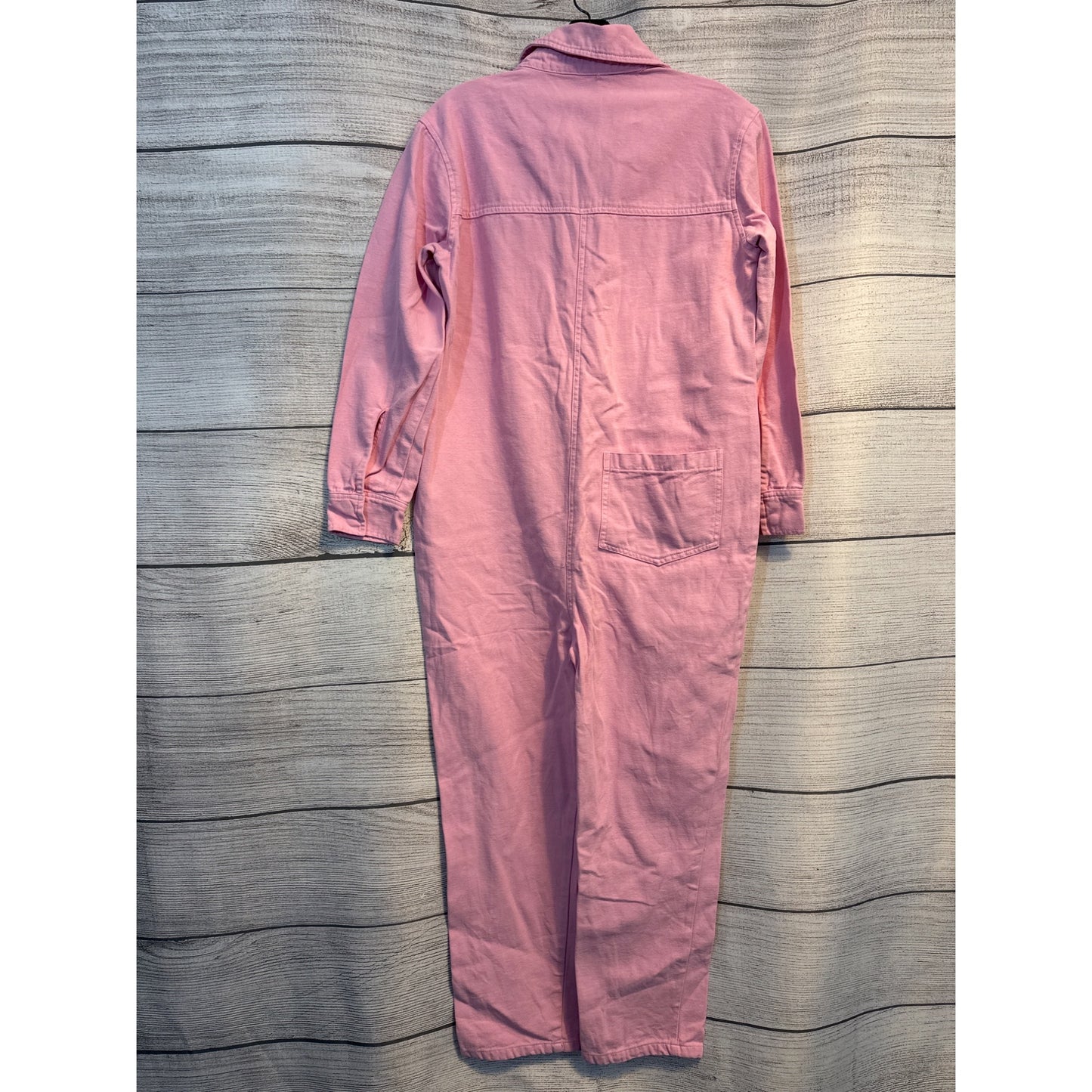 Ascot & Hart Vintage Pink Jumpsuit With Peace Sign Size S
