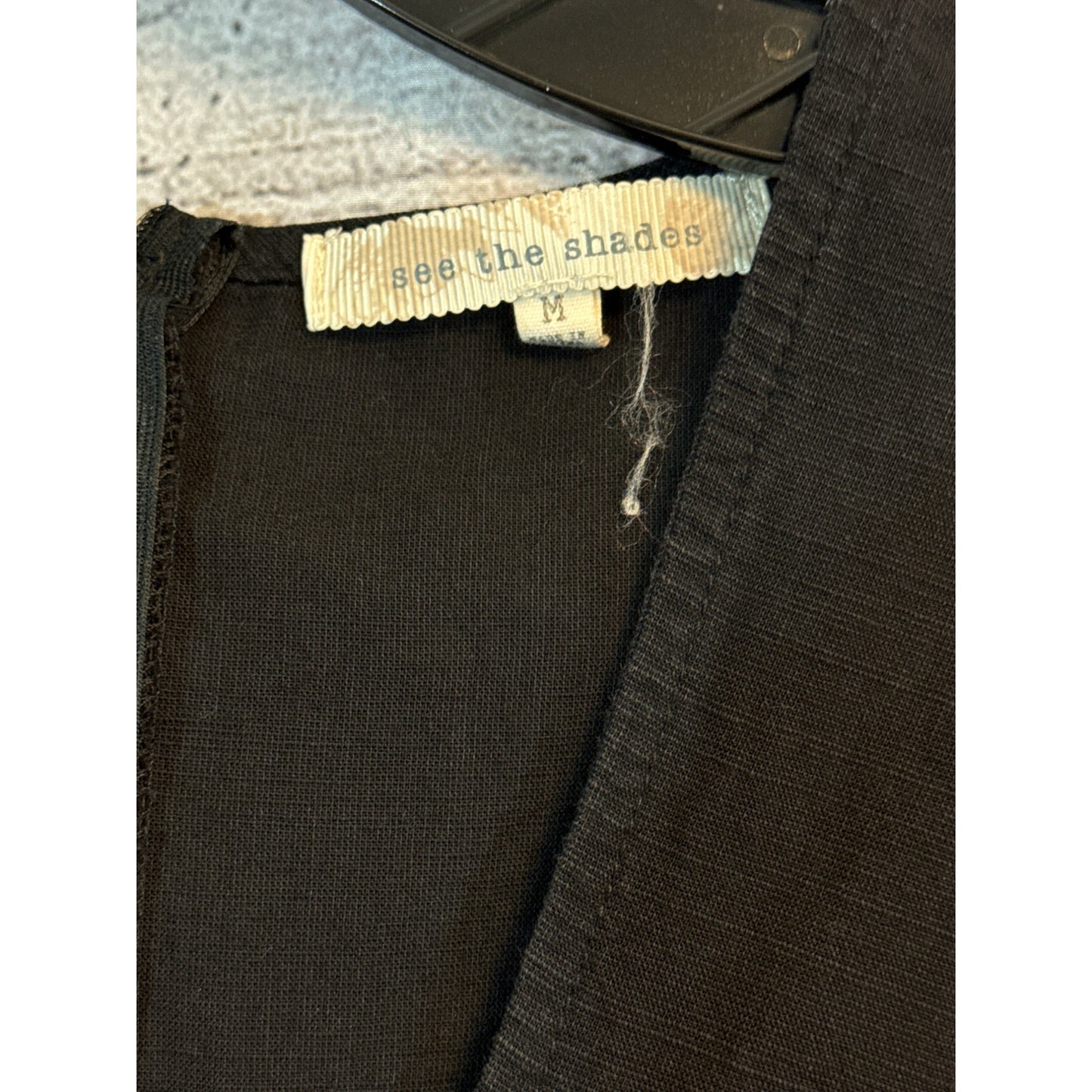See The Shades Puff Sleeve Wrap Jumper/Pantsuit Size M
