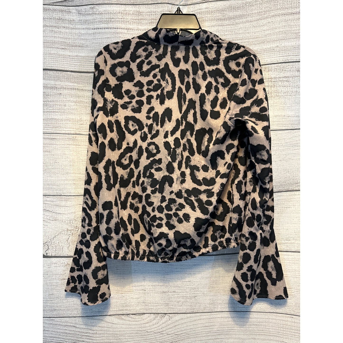 Storia Animal Print Bell Sleeved Blouse Size S