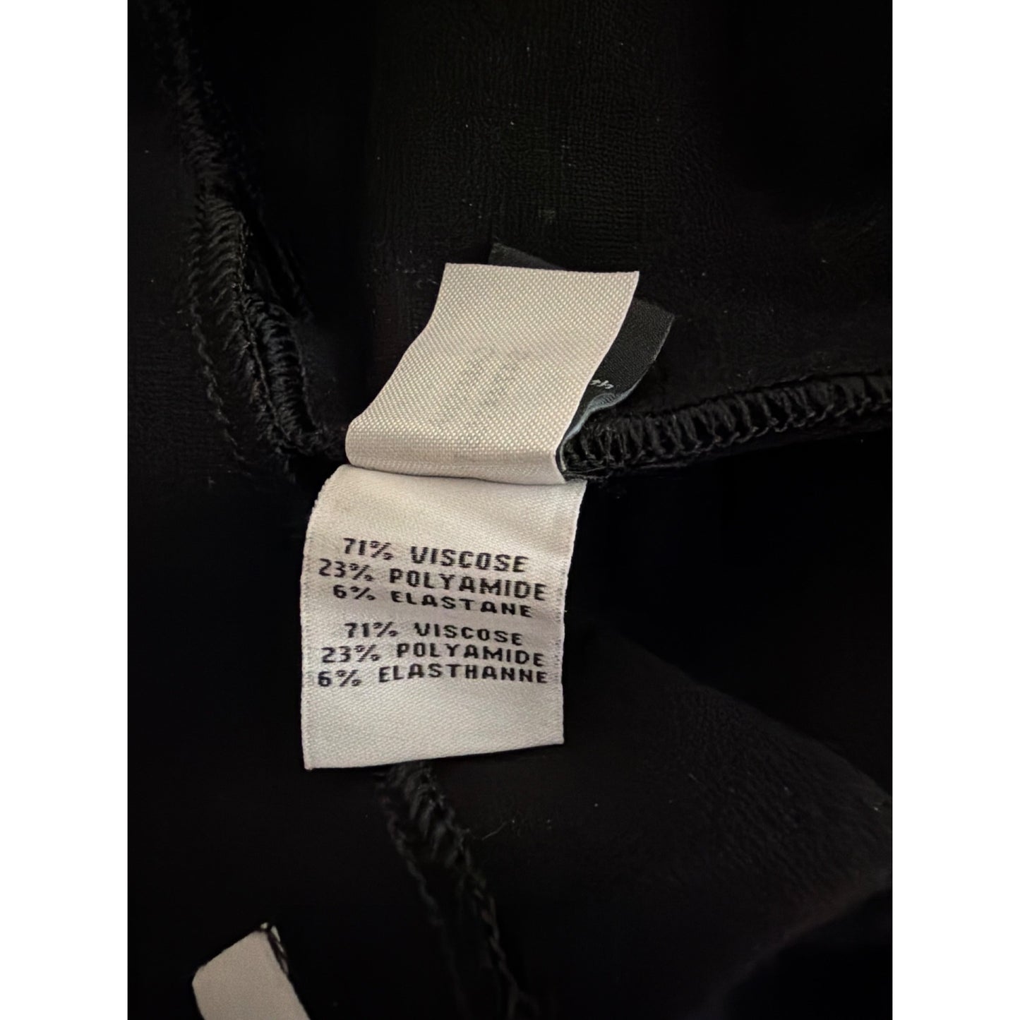 Diane Von Furstenberg Black Pencil Skirt Size 4