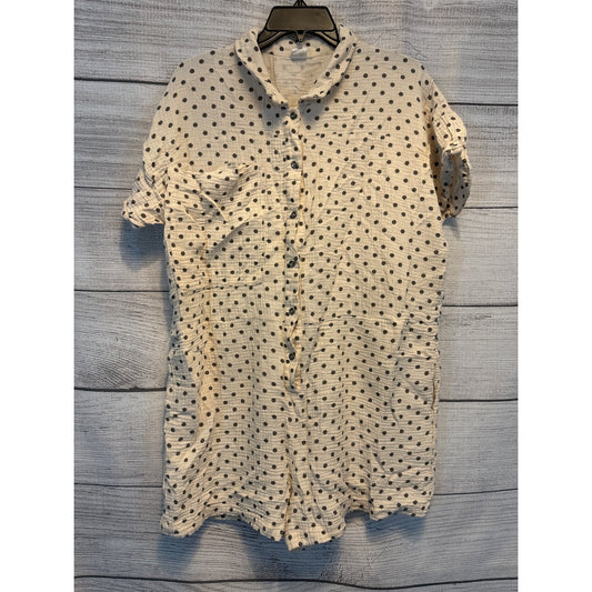 Flawless Play It Up Polka Dot Romper Size M