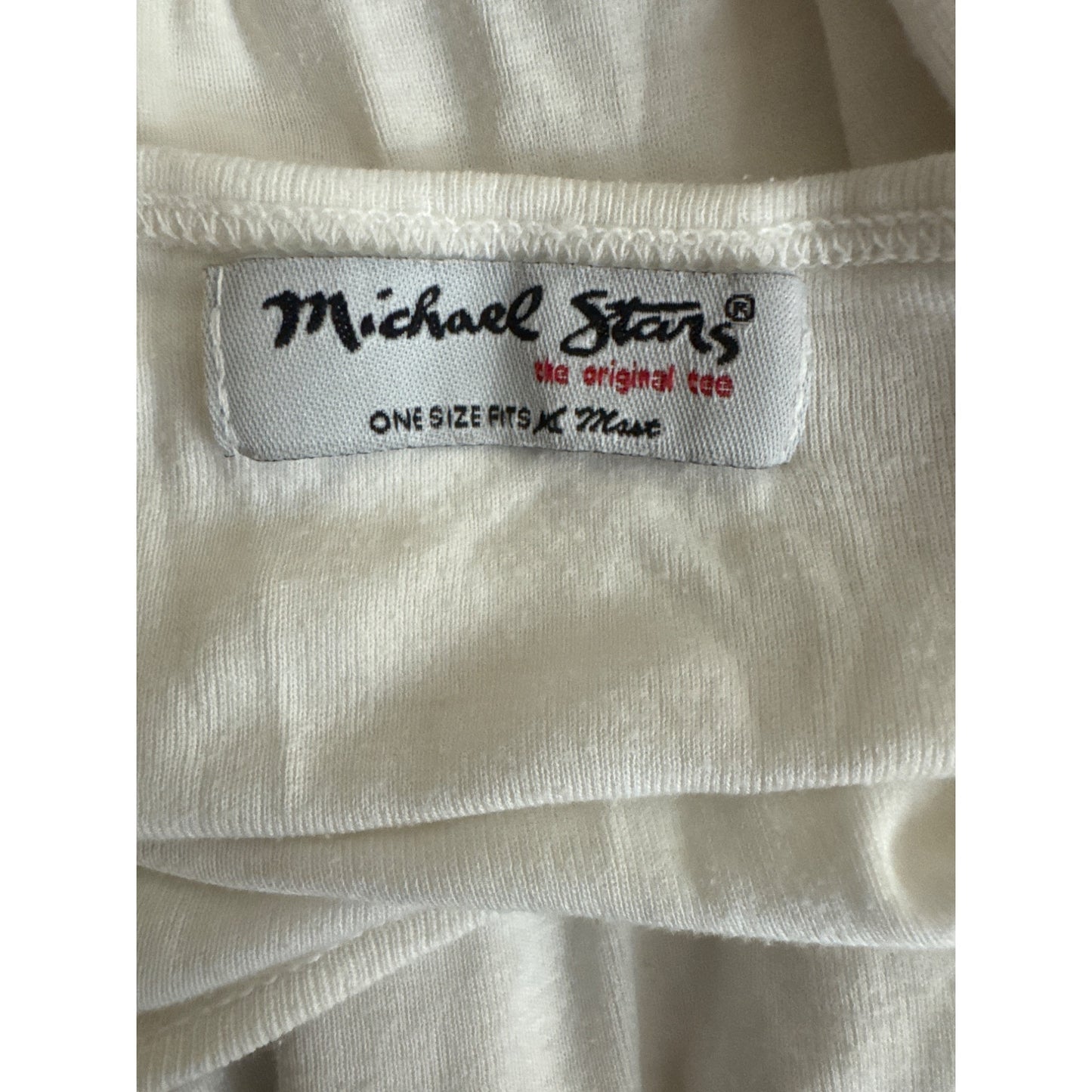 Michael Stars Original Soft Stretchy White Camisole Tank Top OS