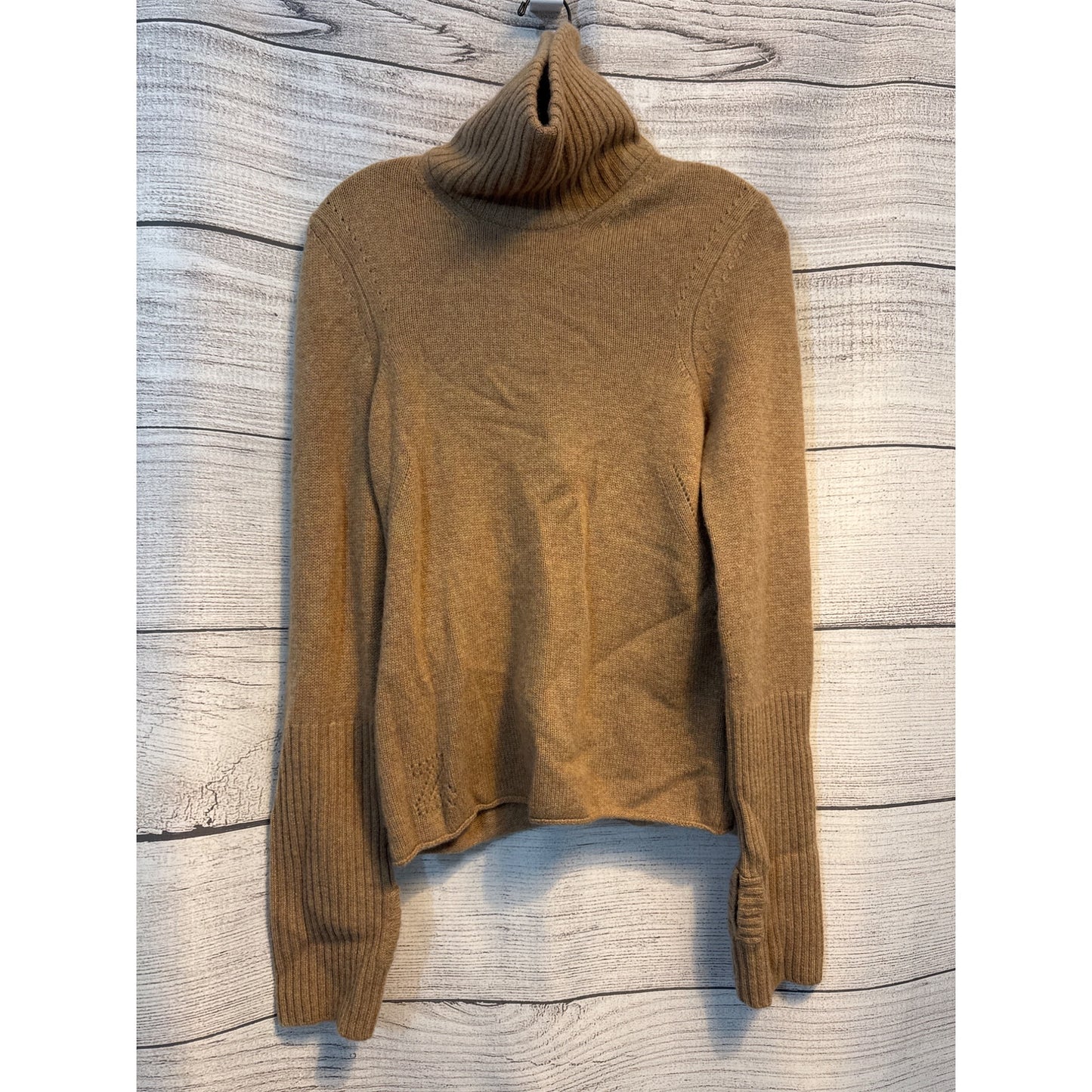 Zadig & Voltaire Biky Thumbhole Cuff Cashmere Turtleneck Sweater S