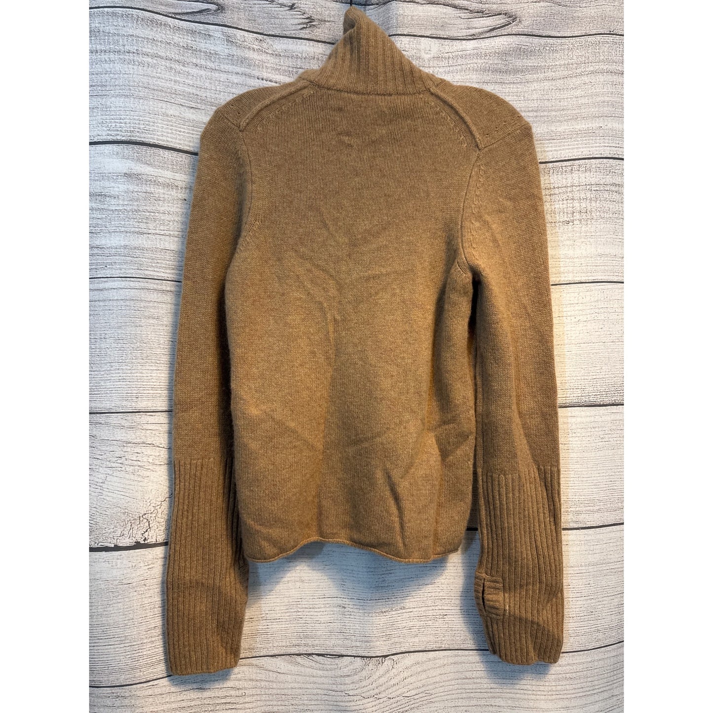 Zadig & Voltaire Biky Thumbhole Cuff Cashmere Turtleneck Sweater S