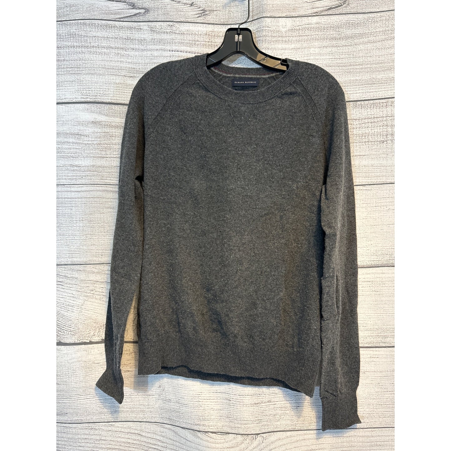 Banana Republic Mens Gray Wool/Cashmere Sweater Size M