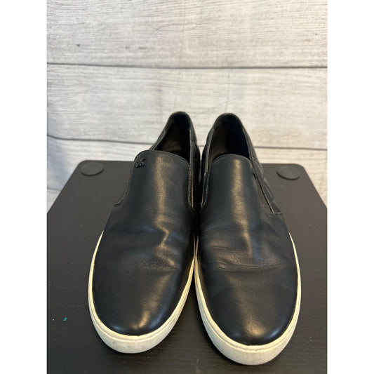 Michael Kors Black Slip-On Quilted Sneakers Size 9