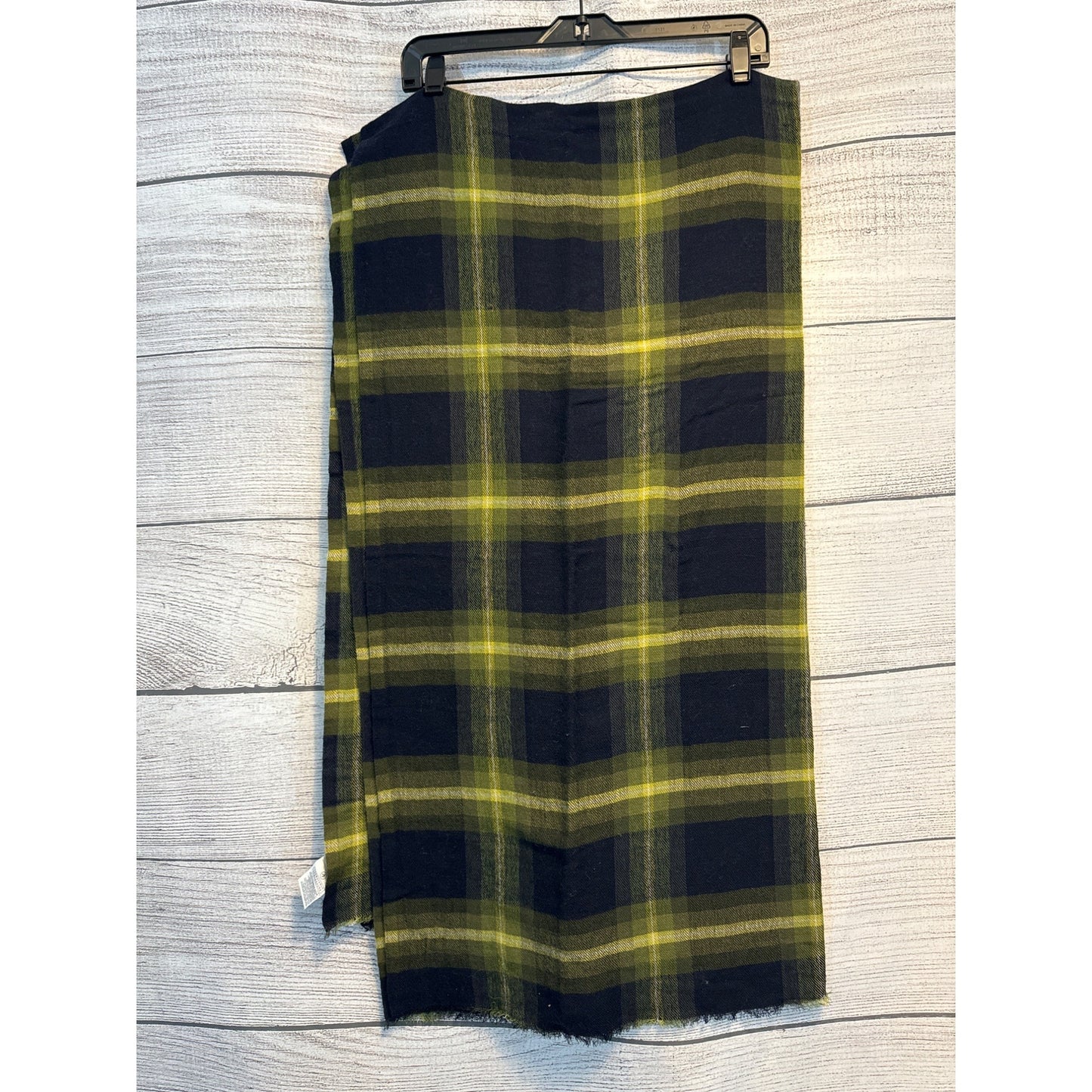 Banana Republic Plaid Scarf Shawl Wrap OS