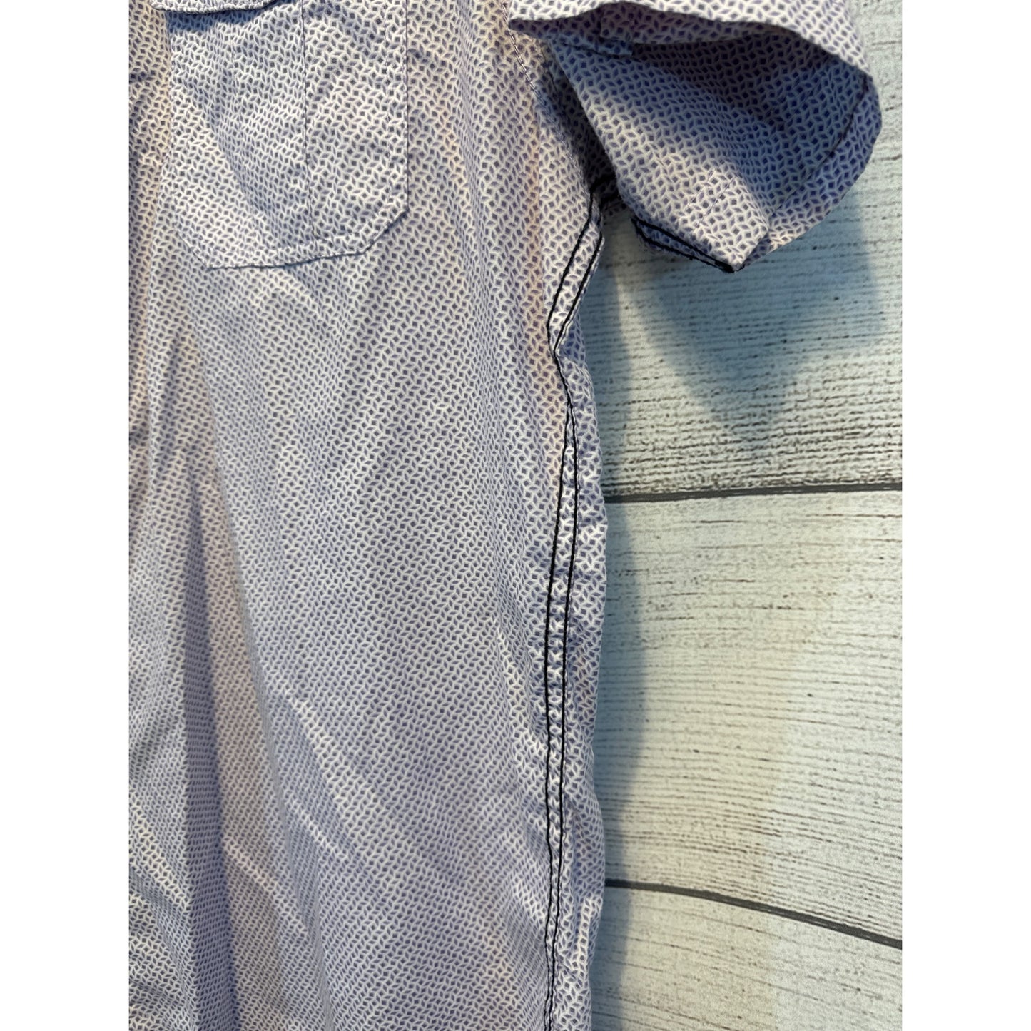 Men's Tranquility Mayhem Purple Button Down