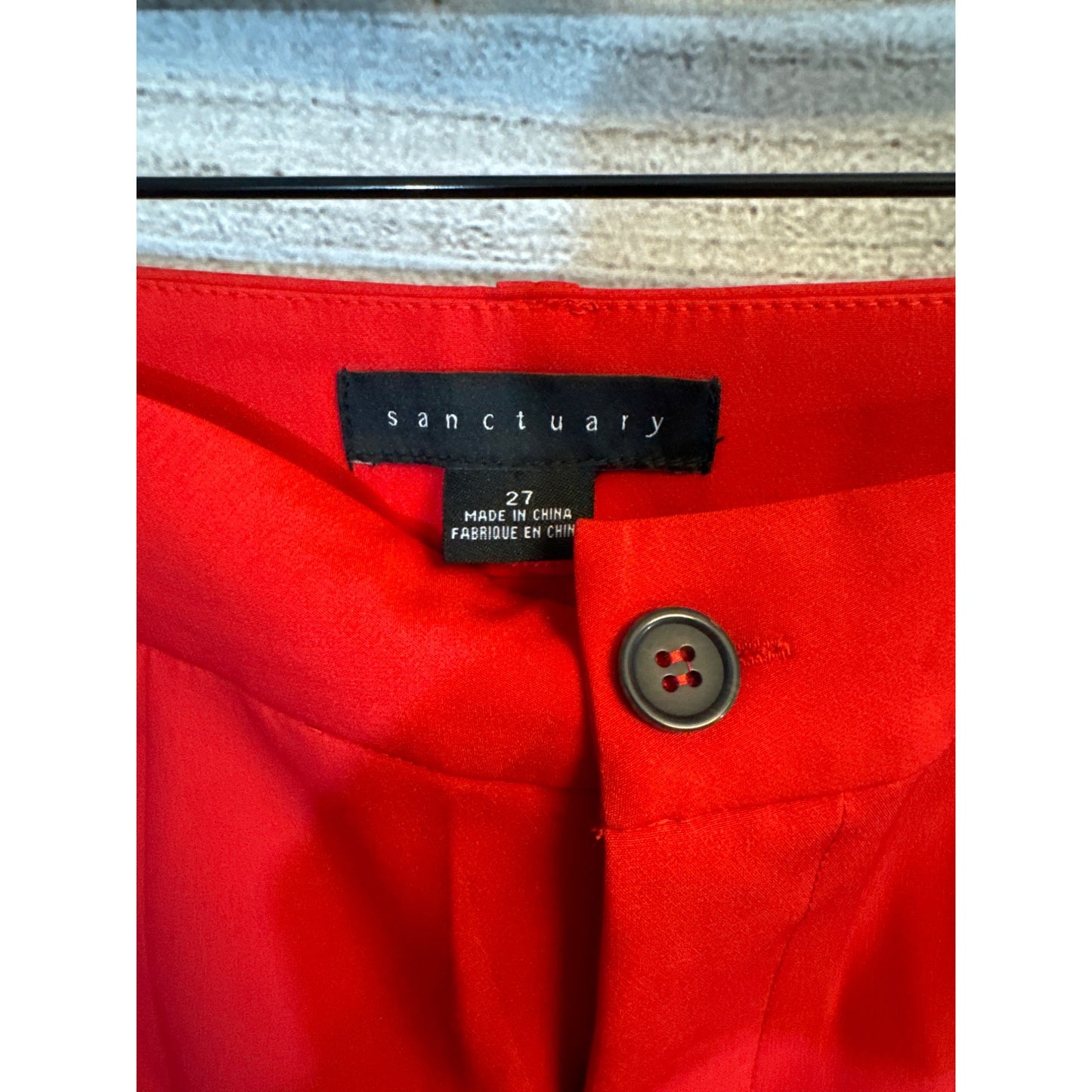 NWT Sanctuary Bright Red Bryce Woven Blazer & Noho Trouser Pant XS/27