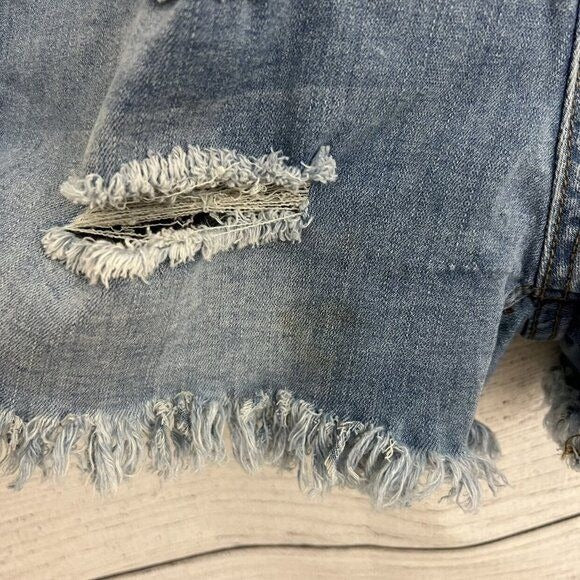 Jean short-alls