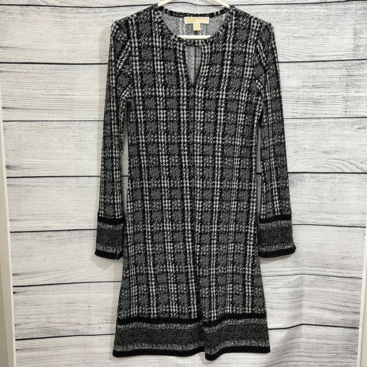 Michael Michael Kors Plaid Long Sleeve Dress, Size XS