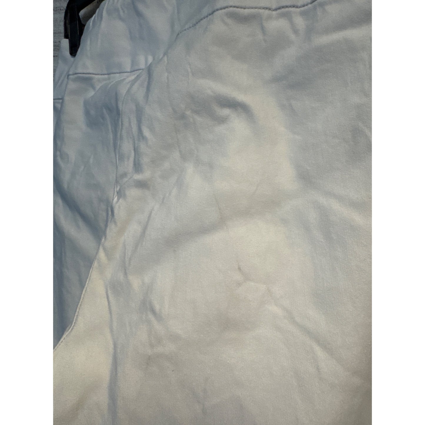Lisette Montreal White Pull on Capri Pants Size 8