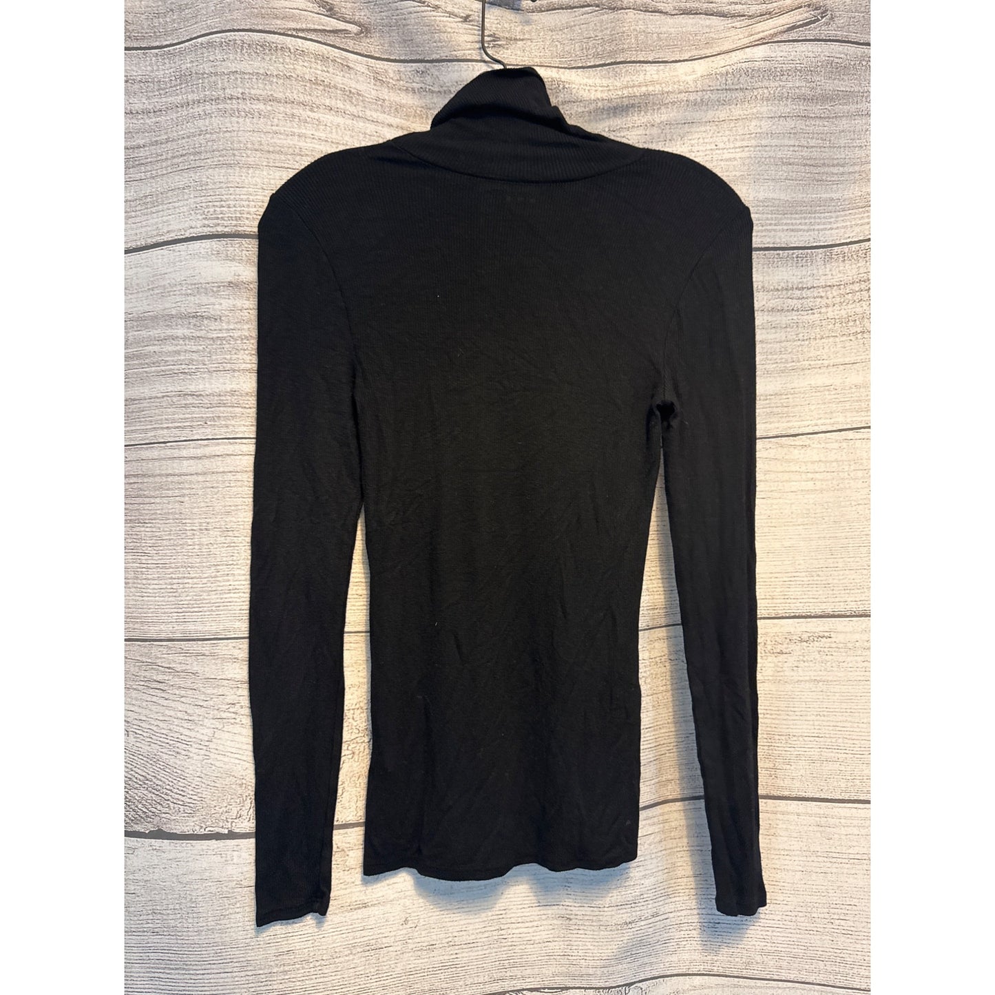 Three Dots Linda Mock Neck Long Sleeve Size XS