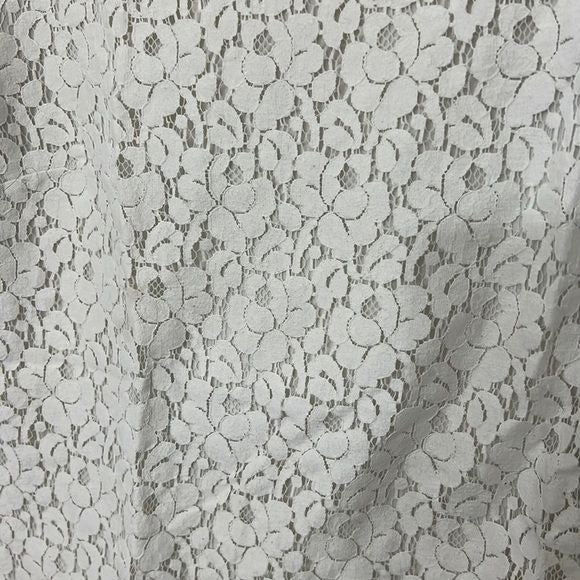 DKNY Cream lace top