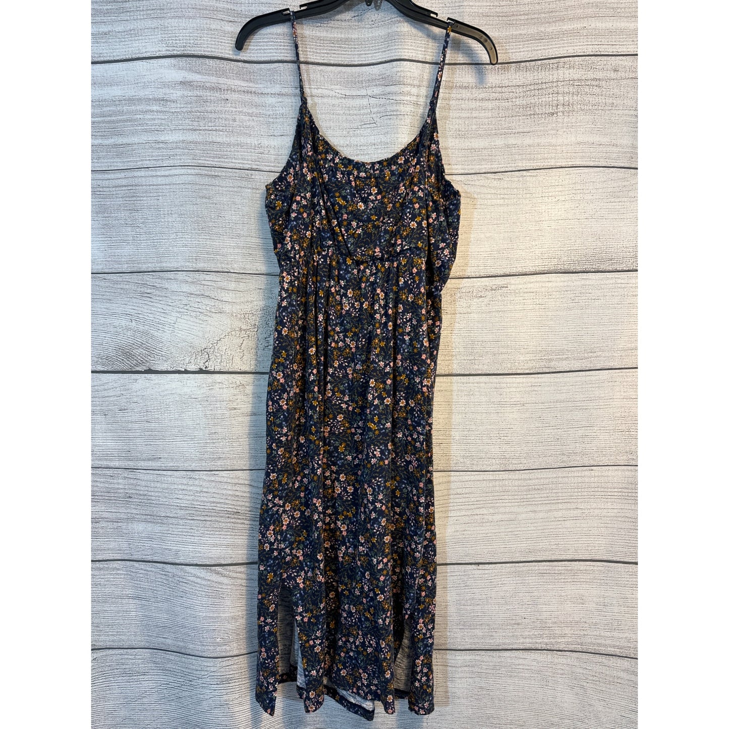 Old Navy Waist-Defined Floral Midi Cami Dress Size MP