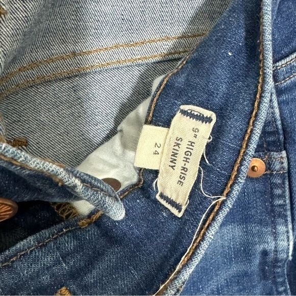 Madewell 9” high rise skinny