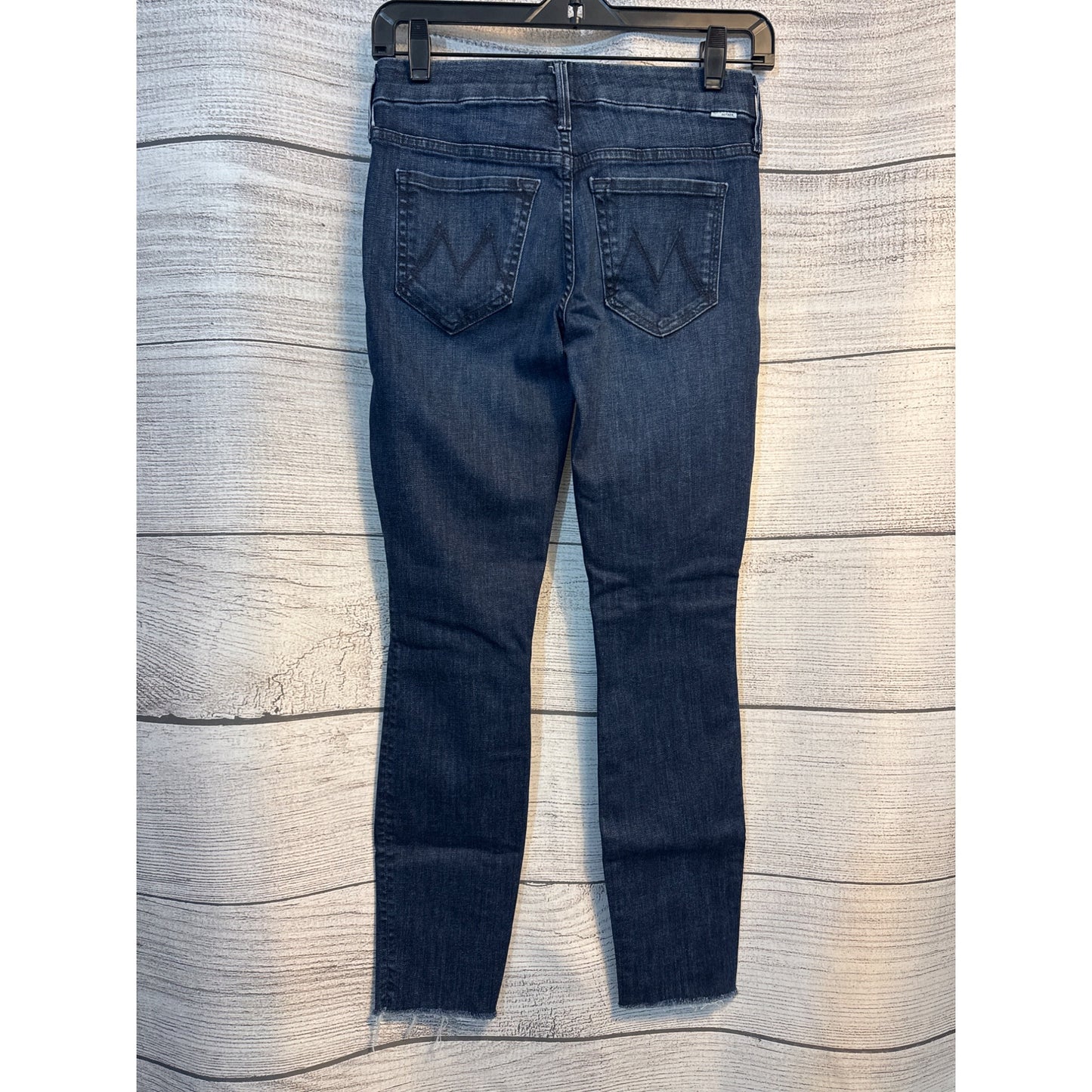 Mother Looker Ankle Fray Jeans Twilight Magic Size 24