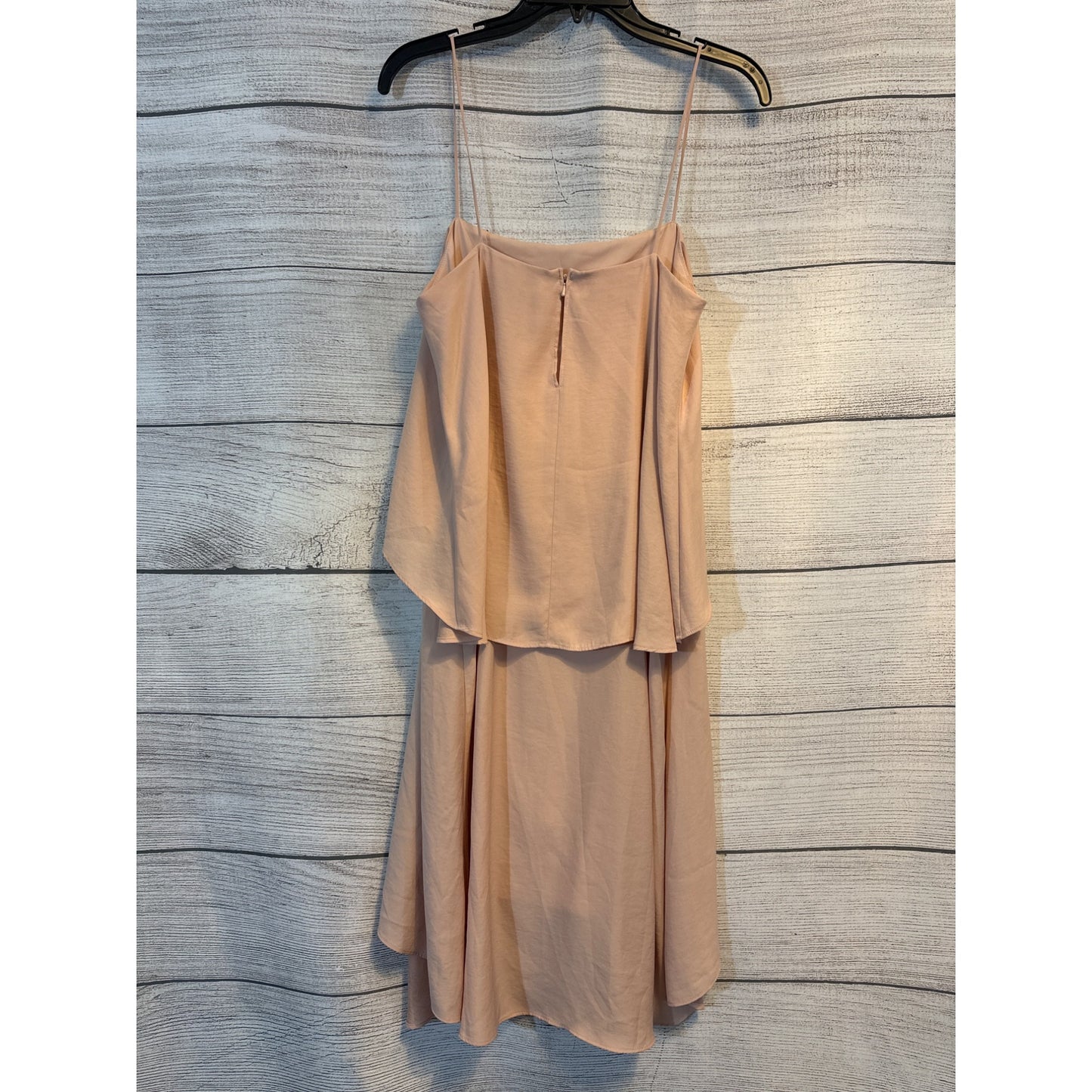 Banana Republic Light Pink Layered Spaghetti Strap Dress Size 10