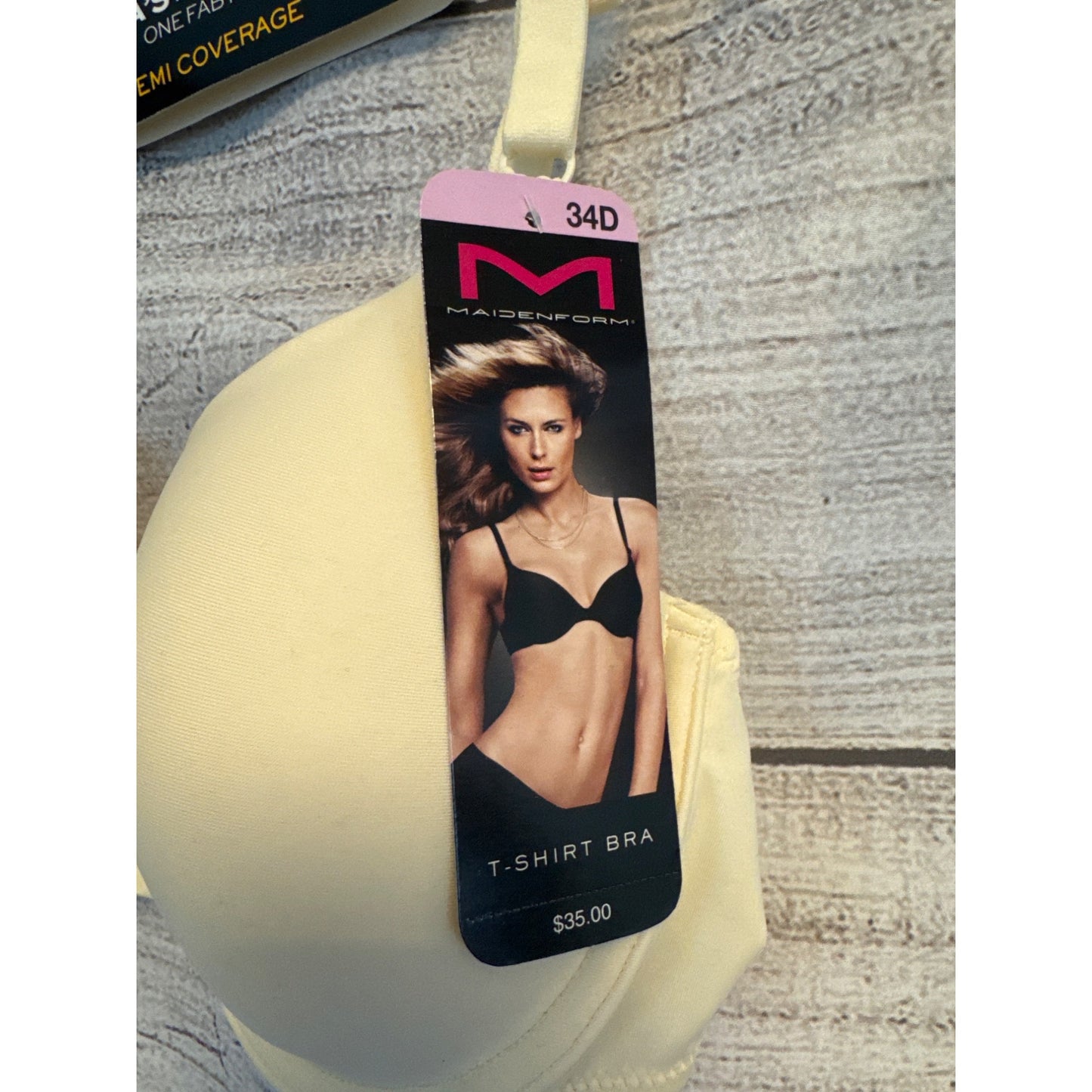 NWT Maidenform Tshirt Bra Size 34D