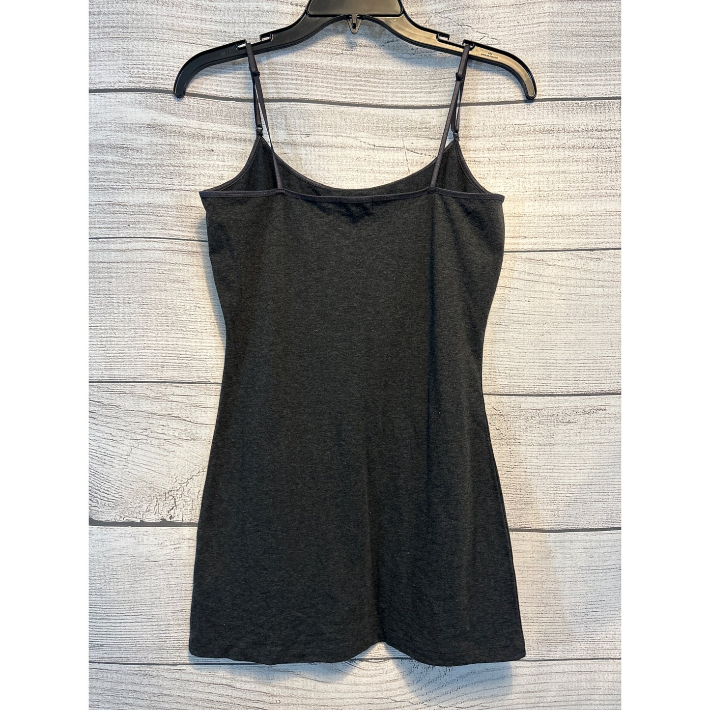 Zenana Outfitters Adjustable Grey Tank Top