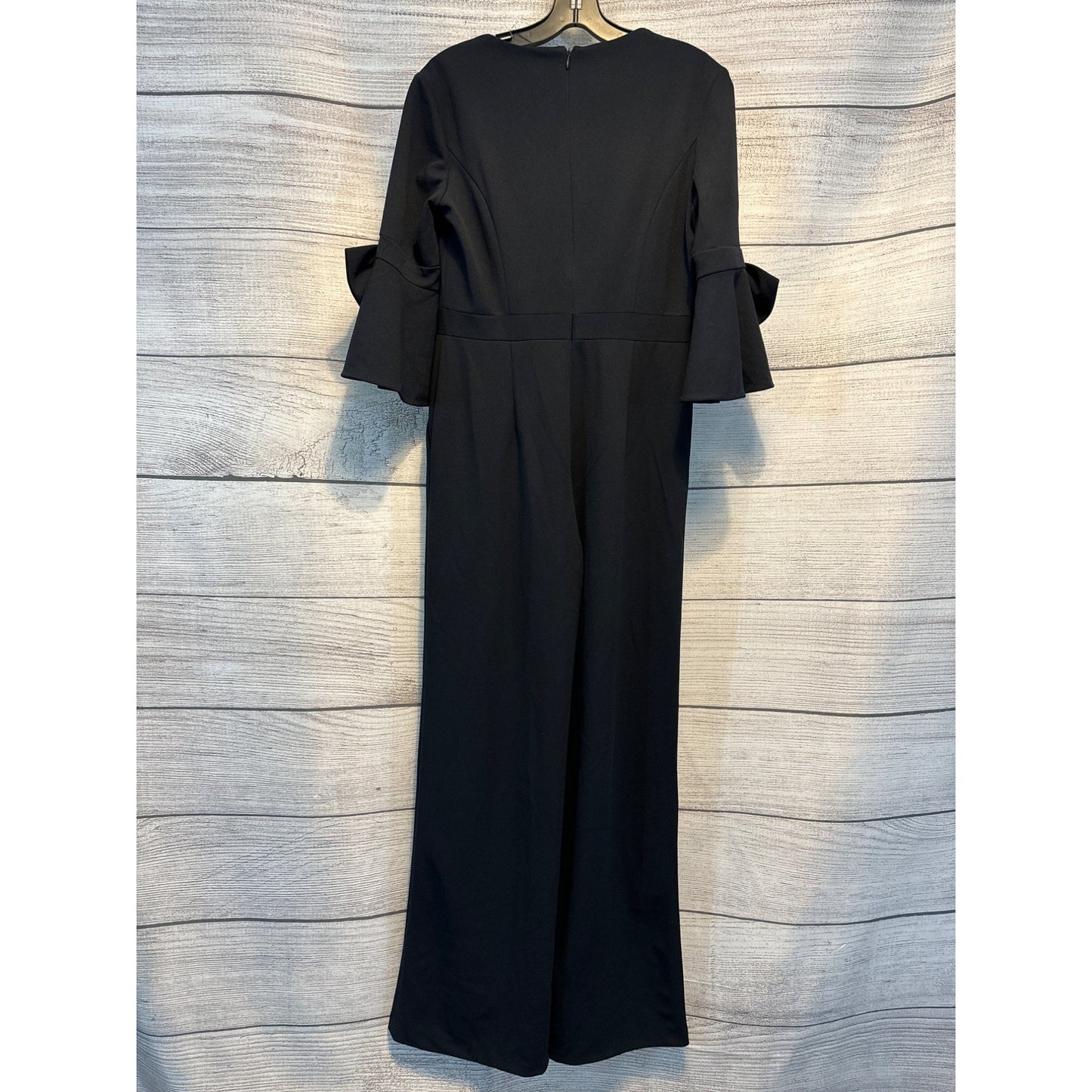 Donna Morgan V-neck Bell Sleeved Jumpsuit