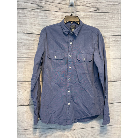 J. Crew Blue Long Sleeve Button Down Shirt Size M