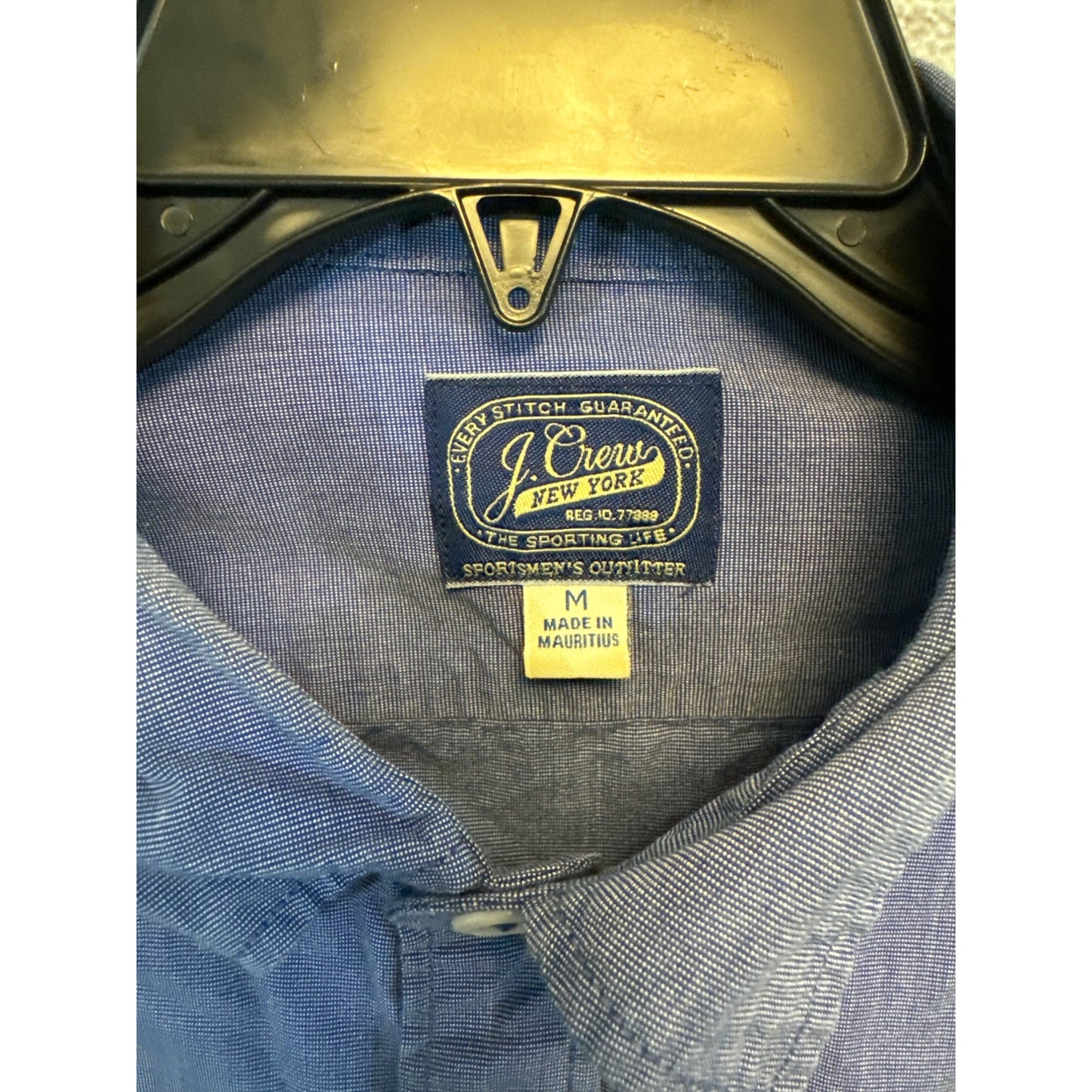 J. Crew Blue Long Sleeve Button Down Shirt Size M