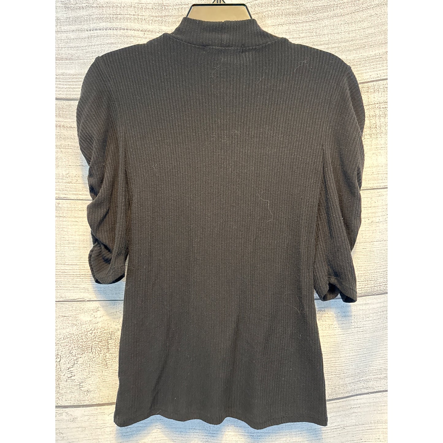 Project Social T Puff Sleeve Ribbed Shirt