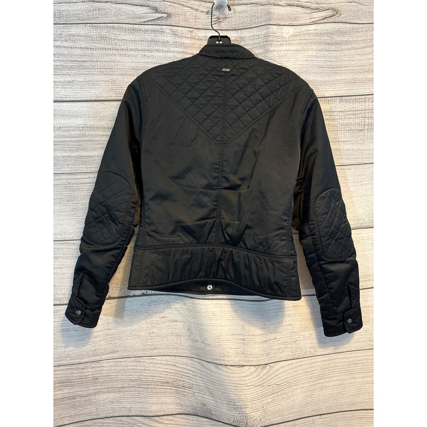 Guess Jeans Black Quilted Jacket Size M