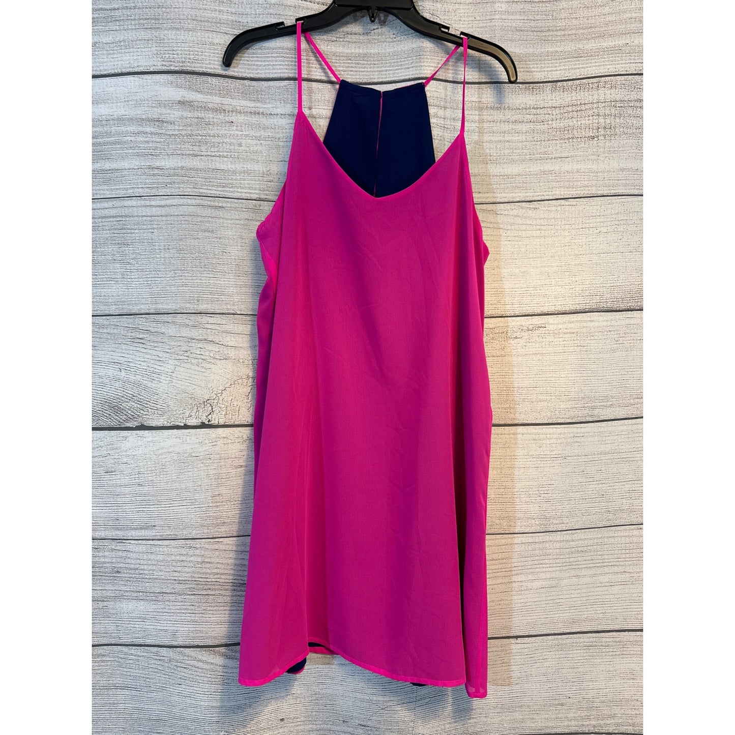 Reversible Pink & Blue Spaghetti Strap Dress