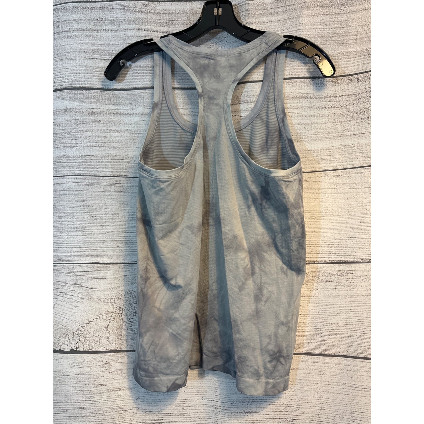 Lululemon Tie-Dye Gray Swiftly Tech Racerback Tank Top Size 8