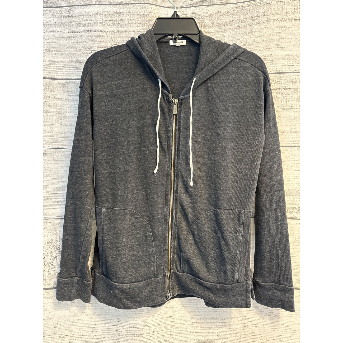 Splendid Grey Zip Up Hoodie