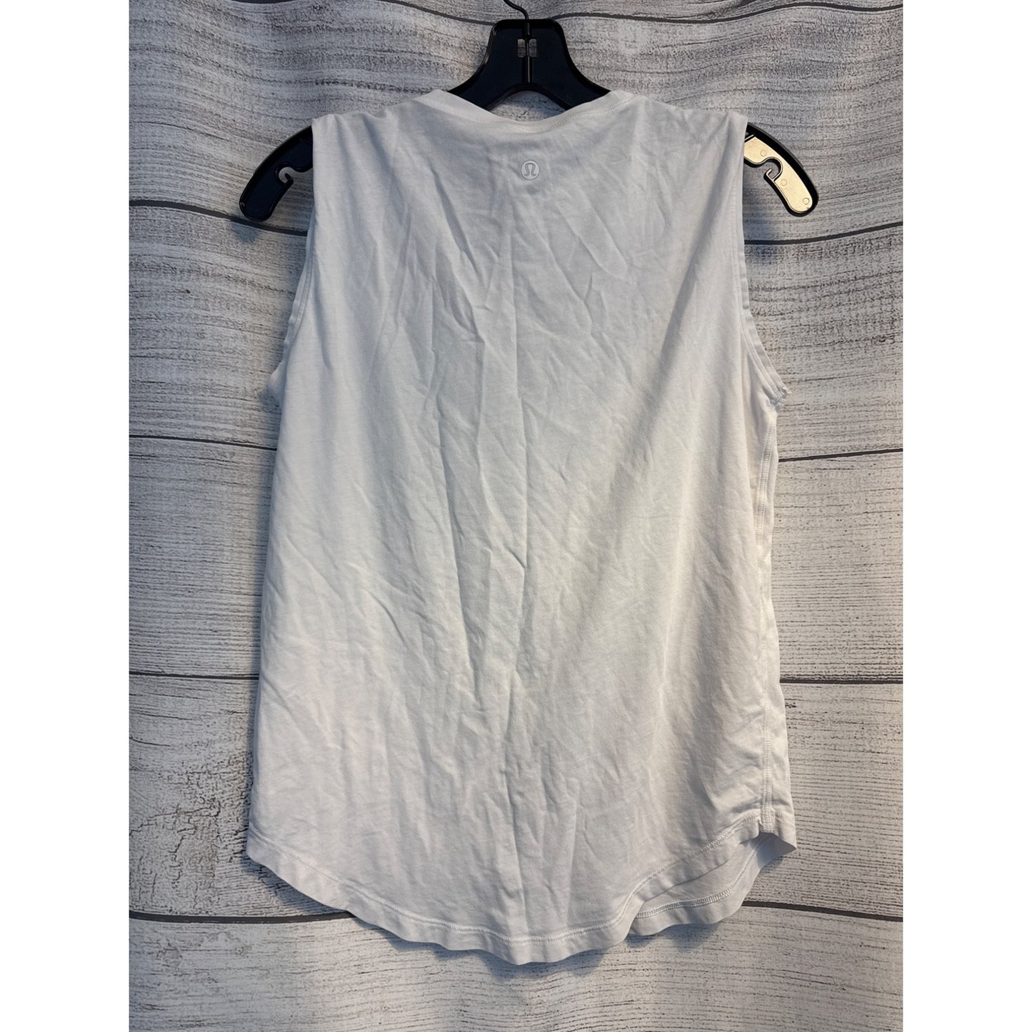 Lululemon White Brunswick Muscle Tank