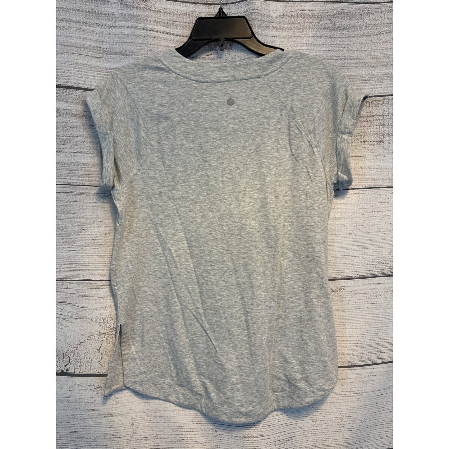 Zella Light Heather Gray Short Sleeve Top XS