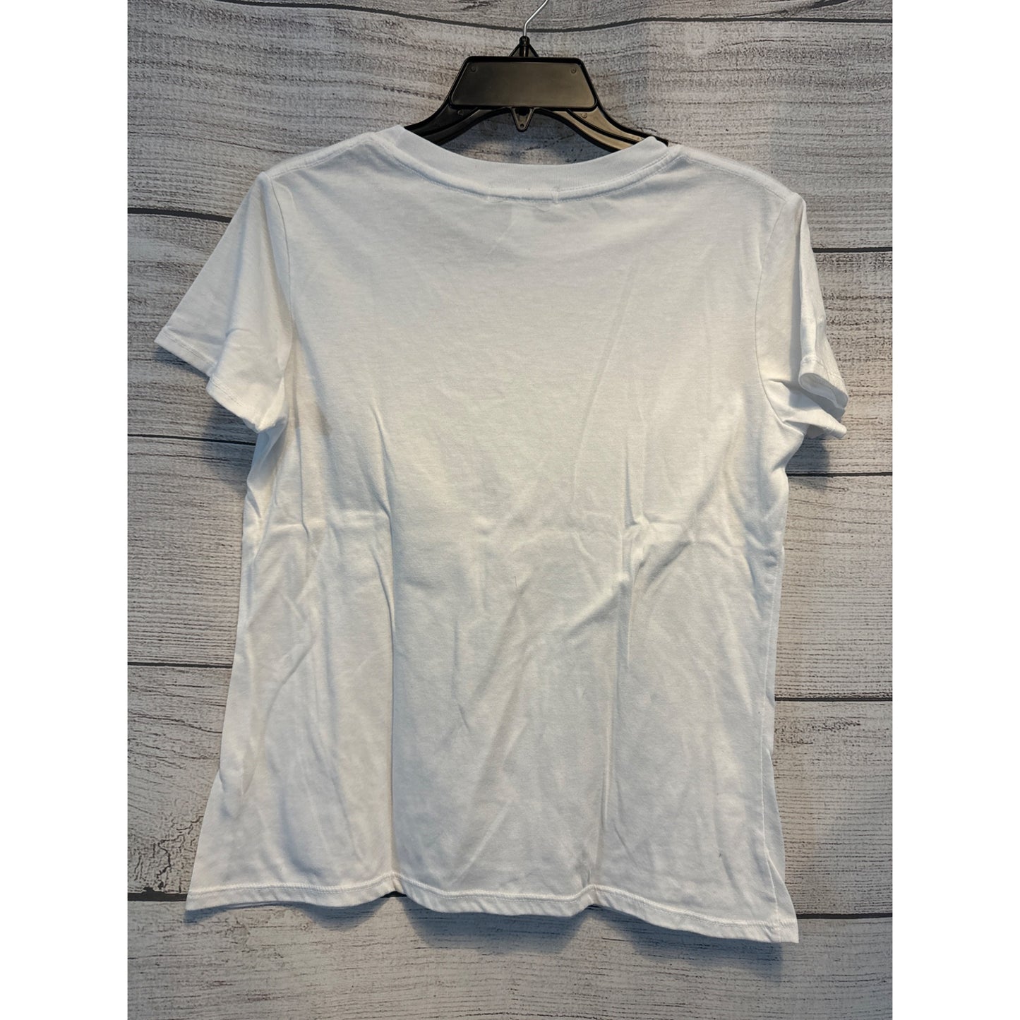 Suburban Riot Distressed White T-shirt Size XS