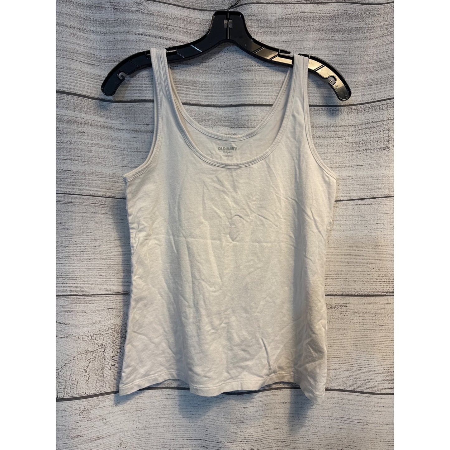 Old Navy White First Layer Basic Tank Top Womens M