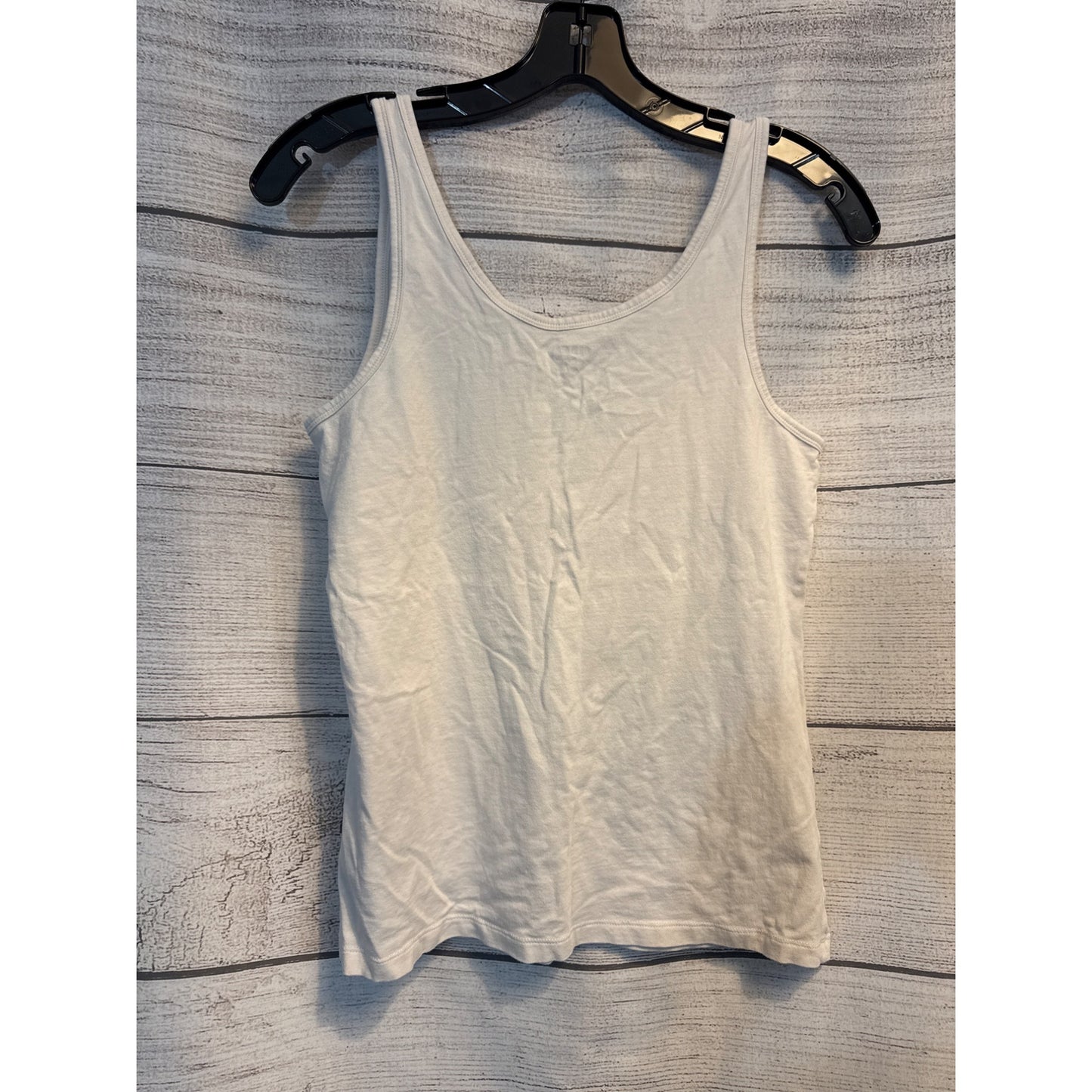 Old Navy White First Layer Basic Tank Top Womens M