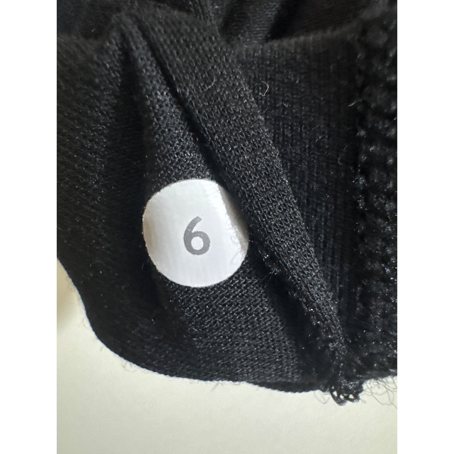 Lululemon Black Power Y Bra Size 6