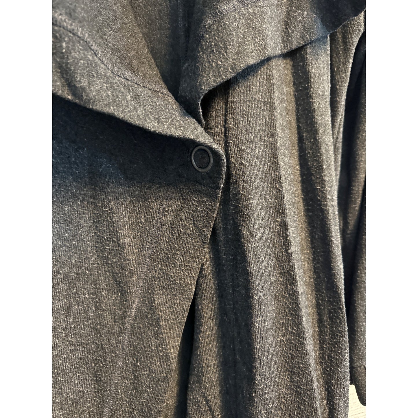 Michael Stars Charcoal Gray Open Front Cardigan Sweater Size XS
