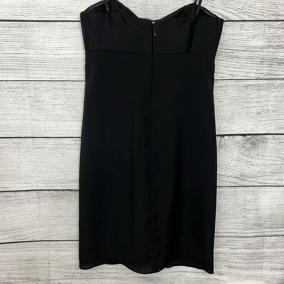 BCBG Strapless Little Black Dress