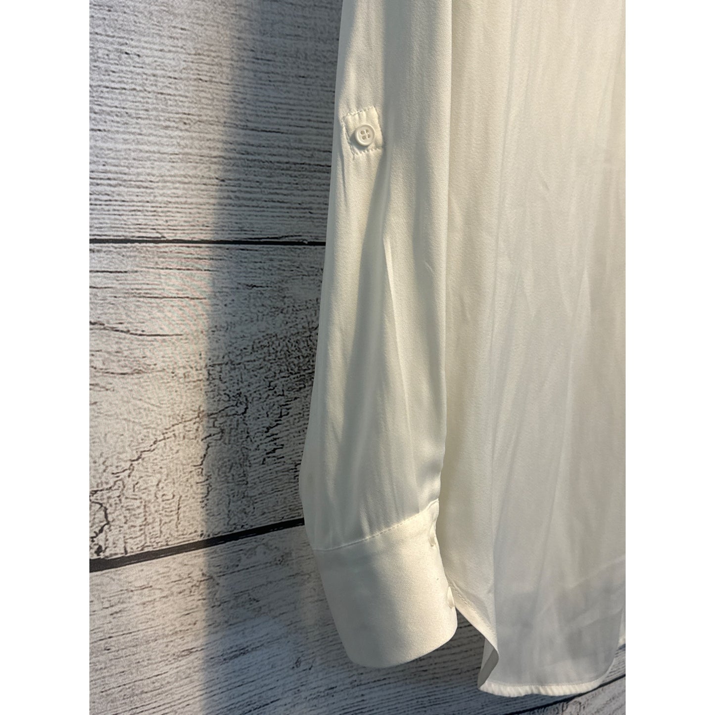 Tart Poly Silk Button down