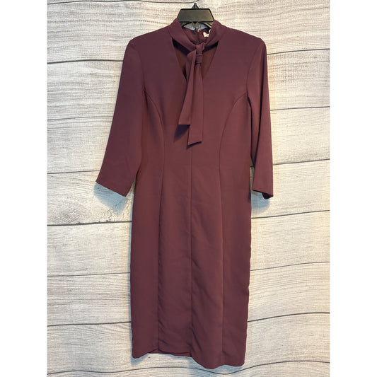 Amanda Uprichard Reid Tie Neck Dress Size M
